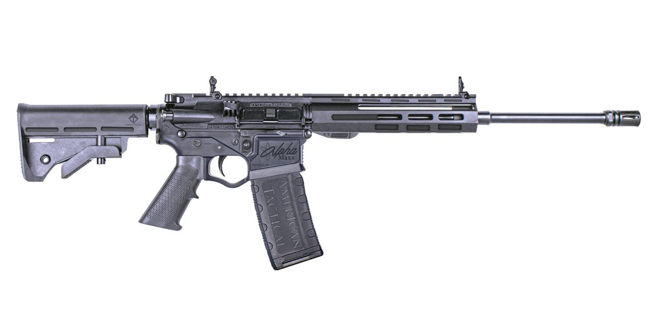 Image of AMERICAN TACTICAL INC ALPHA MAXX RIA 5.56X45MM NATO 16" 30RD BLACK PENCIL 9 MLOK