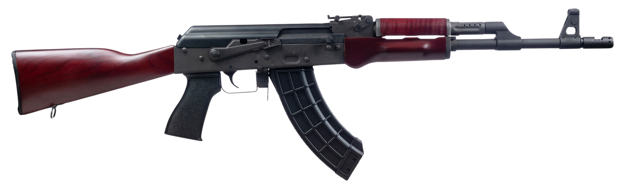 Image of Century Arms RI4335N VSKA AK 7.62x39mm 16.50" 30+1 Black Phosphate Redwood Black Polymer Grip Right Hand