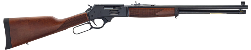 Image of Henry Side Gate 360 Buckhammer 20", 5+1, Blued Steel Barrel/Rec, American Walnut Furniture, Adj. Sights H009G-360BH