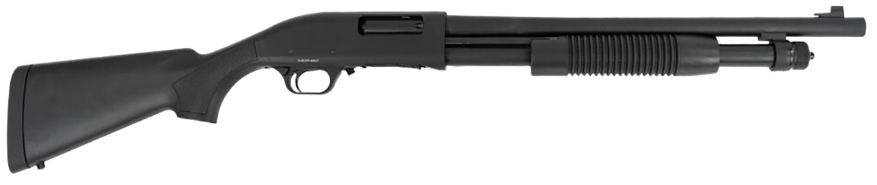 Image of Tokarev USA 21000412 TX3 Hammer 12 Gauge Pump 3" 5+1 18.50" Black Anodized Steel Barrel Fixed Synthetic Stock