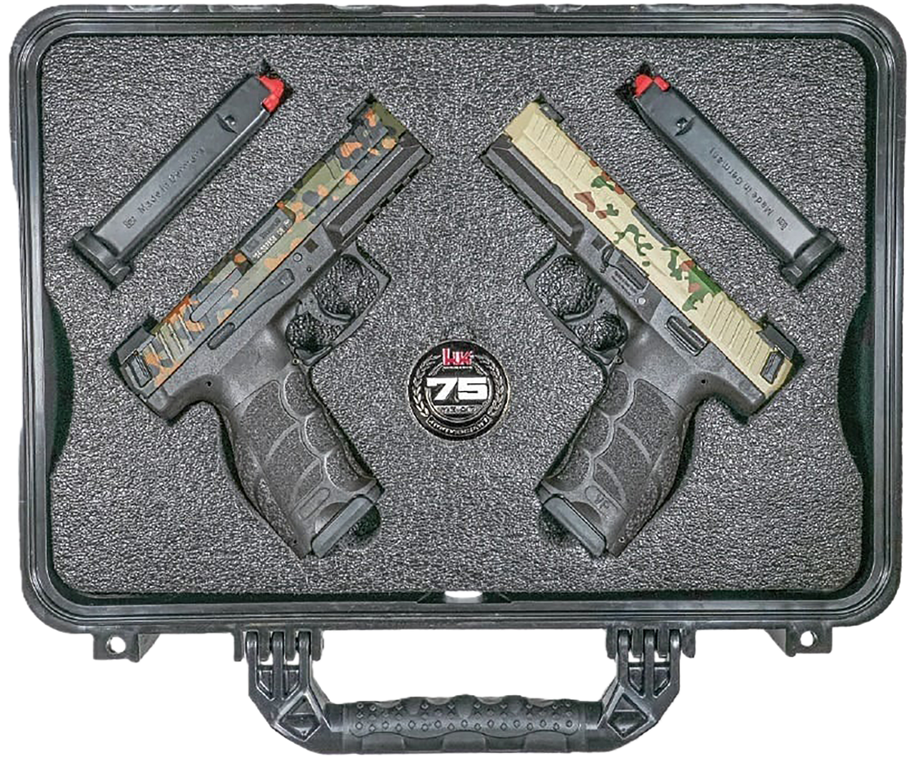 Image of Hk Vp9 91000017 9mm 4x10r Fleck+trop 75th (1of2)