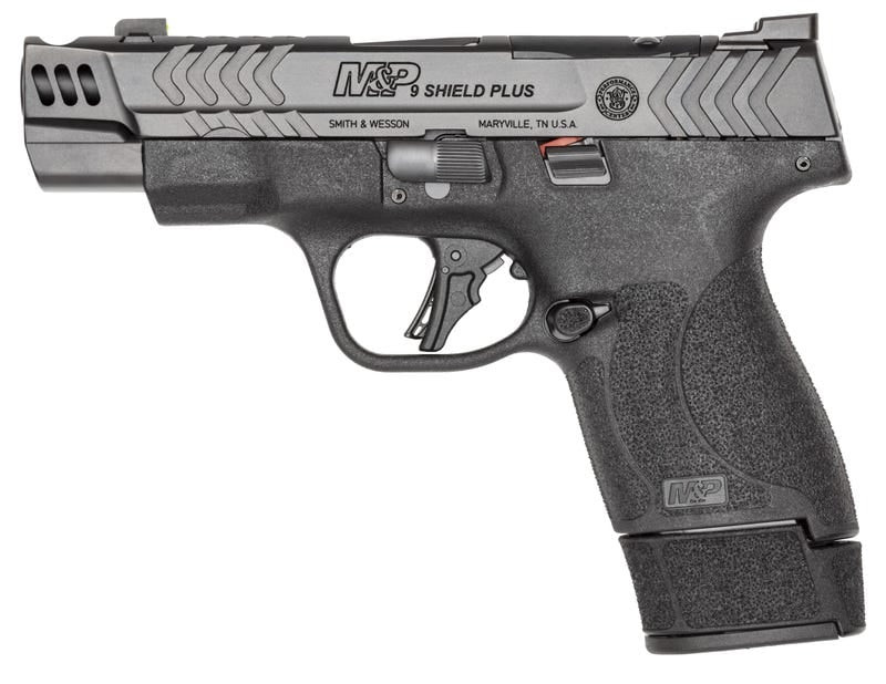 Image of Smith & Wesson M&P9 Shield Plus Carry Comp 9MM, 4" Barrel, 15 Rounds [MPN: 13990]