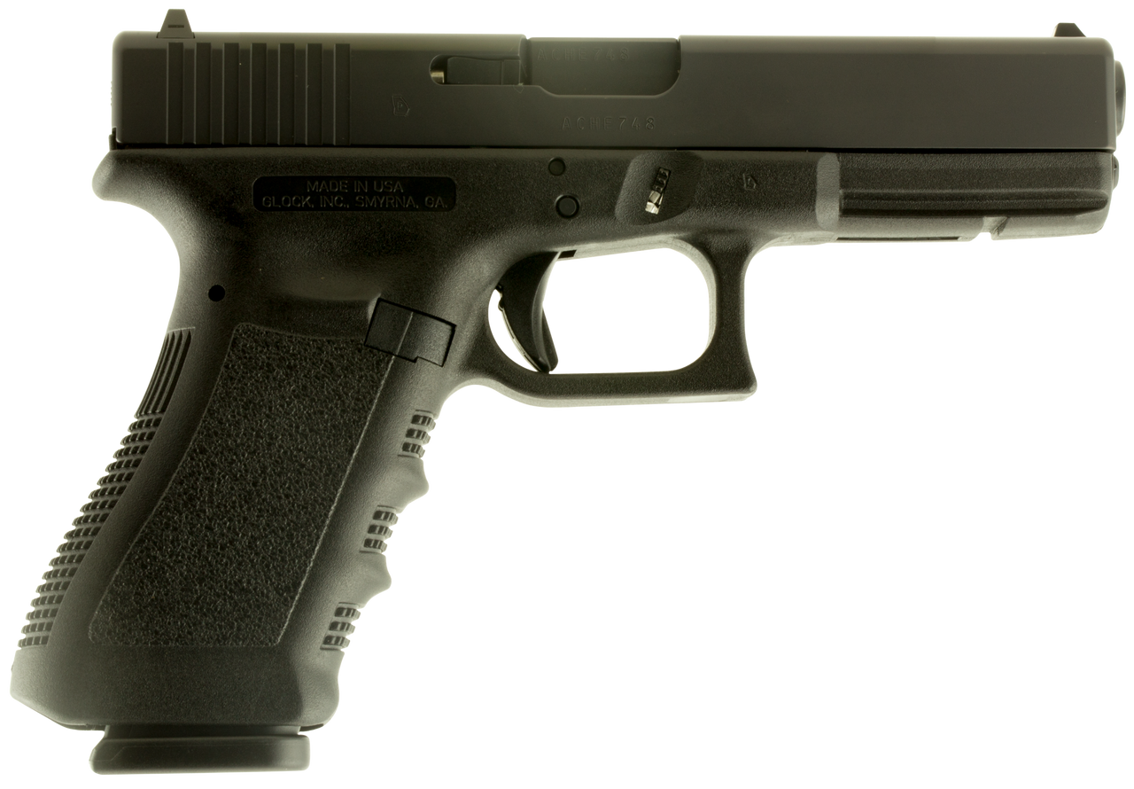 Image of GLOCK G17 Gen 3 9MM, 4.49in. Barrel, 17rd, US - Black [MPN: UI1750203]