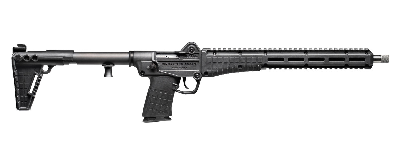 Image of Kel-Tec SUB2000 Gen3 5.7x28mm 20rd 16.15" Black Polymer Stock [MPN: SUB2K57BLK]