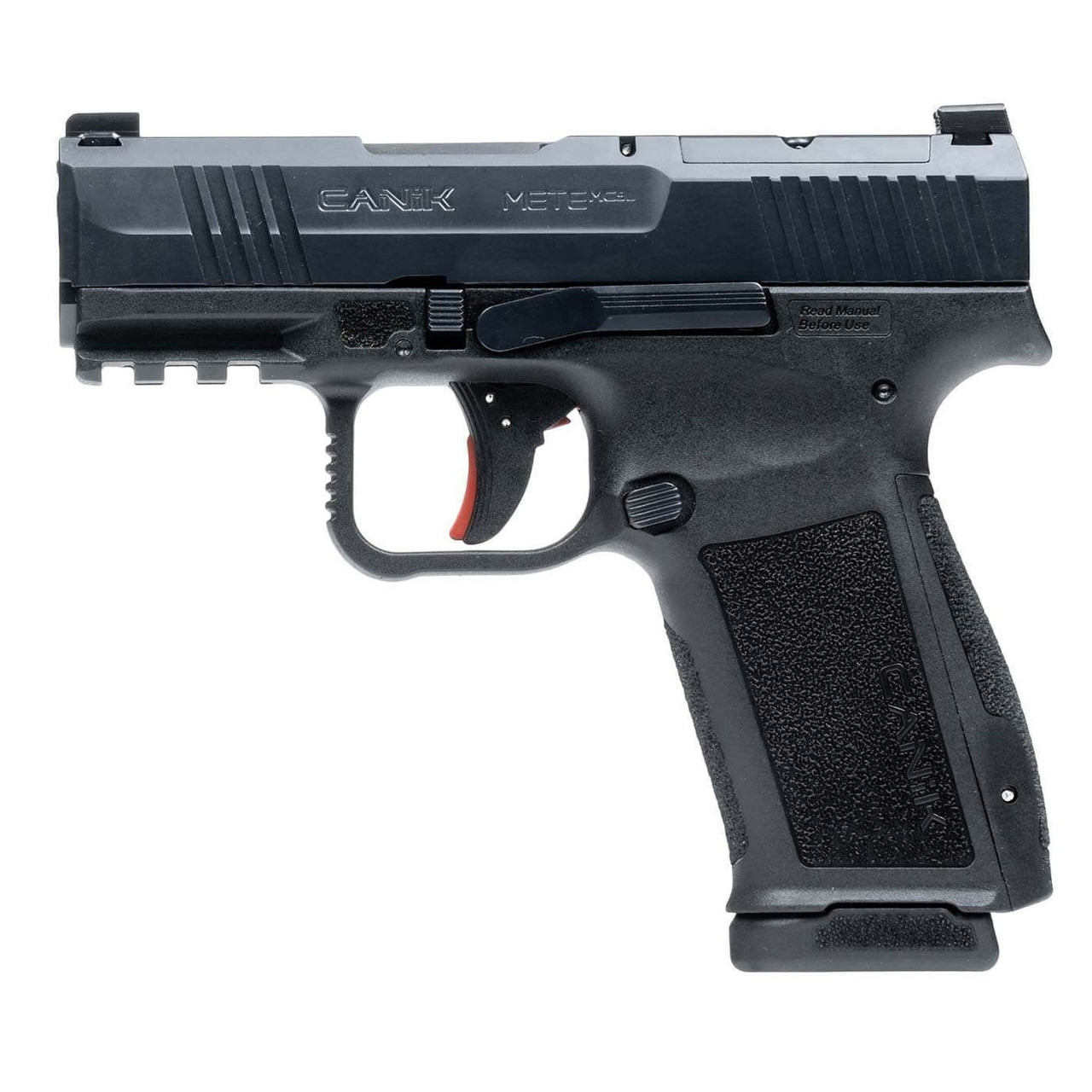 Image of Canik Mete MC9L 9mm, 3.18" Barrel, 10-Rounds, Optic Ready - Black [MPN:HG7884-N]