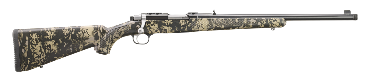 Image of Ruger 77/357 .357 MAGNUM 18.50" Barrel 5rd Kryptek Obskura Nox Camo Synthetic Stock [MPN: 7421]    