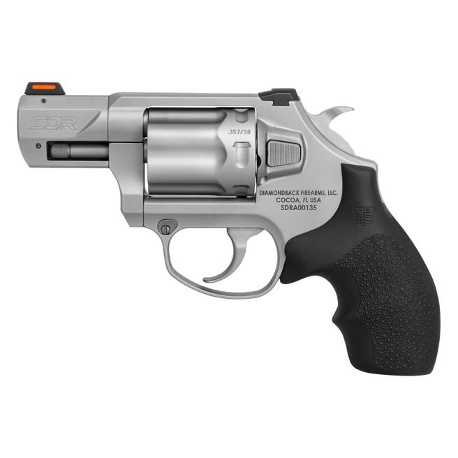 Image of Diamondback S.D.R. .357 Magnum, 2" barrel, 6 rnd - Black Hogue Rubber Grip [MPN: DB0700S711]