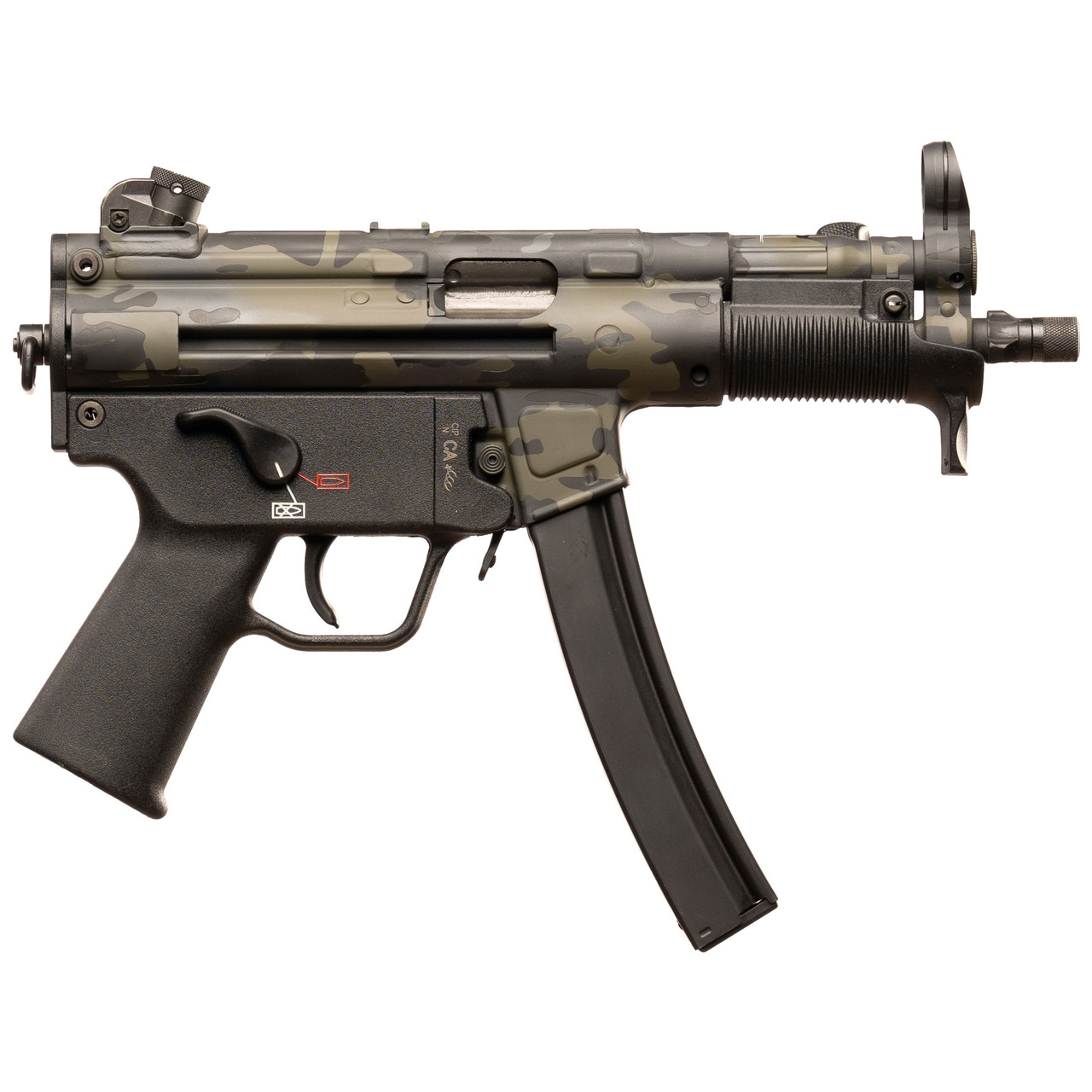 Image of HK SP5 9mm, 8.86" barrel, 30rd - Woodland Multicam [MPN:81001152] 