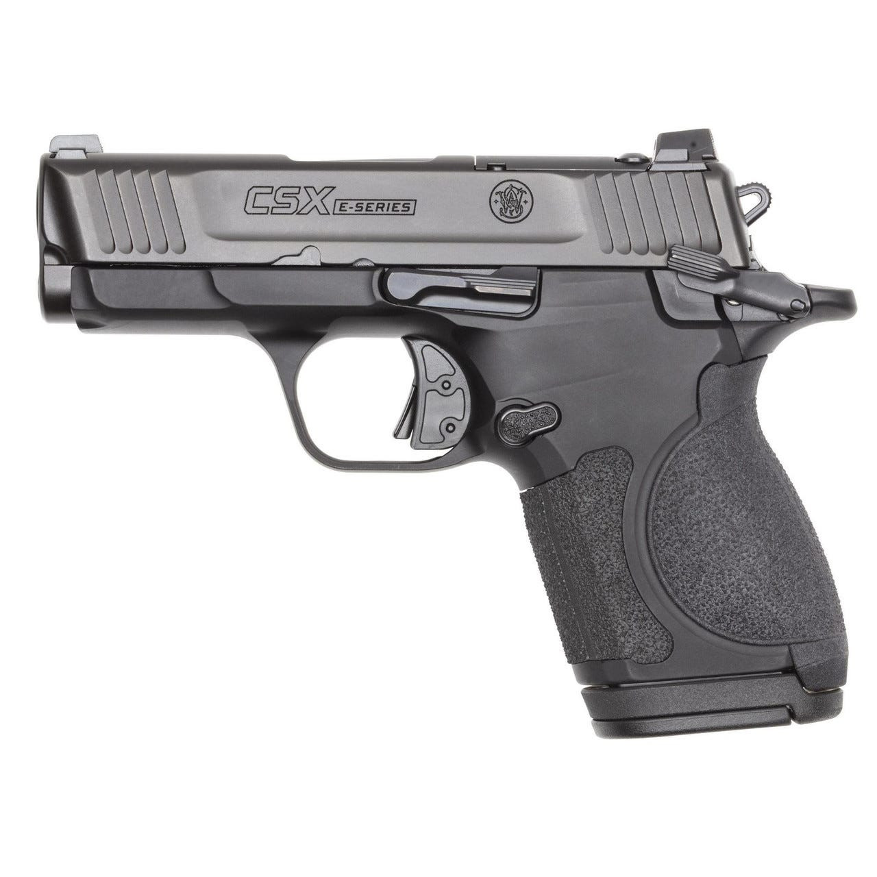 Image of Smith & Wesson CSX E-Series 9MM, 3.1" barrel, 17rnd, Thumb Safety - Black [MPN: 13897]