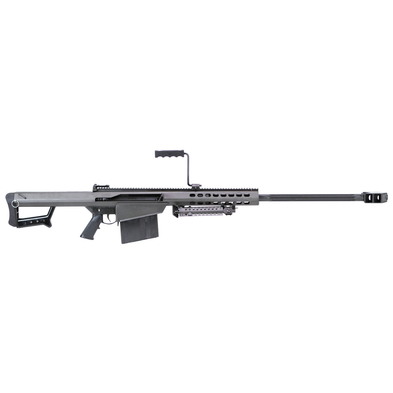 Image of Barrett M82A1 .50 BMG, 29" Barrel, 10 rnd, Flip-Up Sights - Black [MPN:13316]