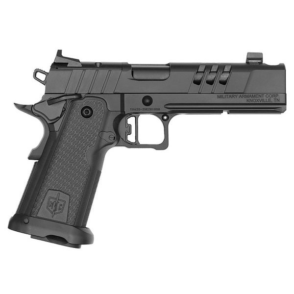 Image of MAC 9DS-S AOS Comped 9mm Pistol, 4.9" barrel, 2-17rd Mags - Black [MPN:12500016] 