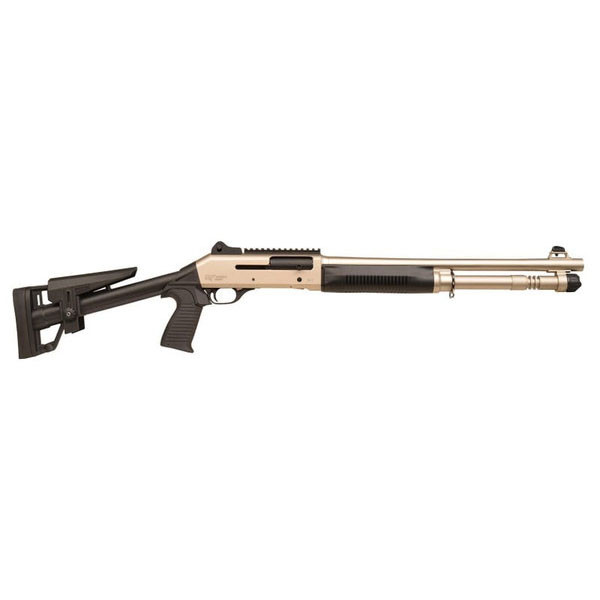 Image of G-Force SAX-2T 12 GA, 18.5" Barrel, 5-Rounds - Nickel / Black [MPN:GF412NJ] 