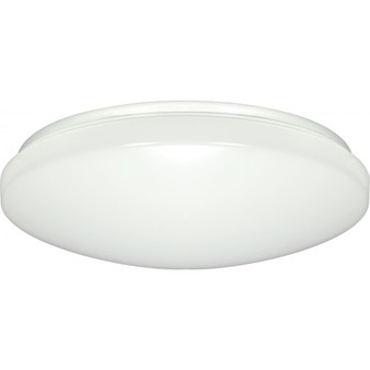 14" 16.5W 30K LED white acrylic fixture, 62-798