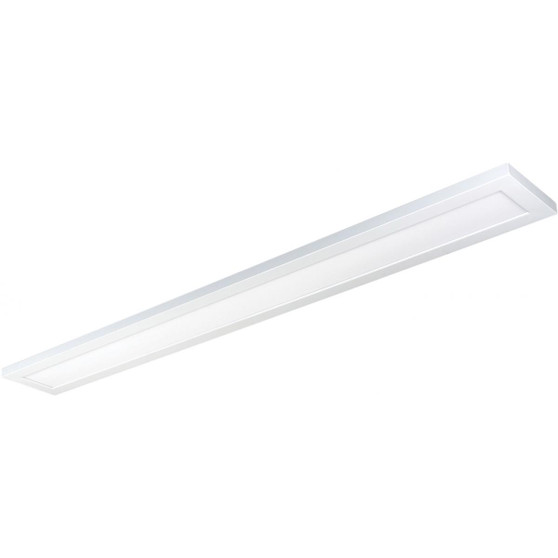 40W 30K 5.5"x4' LED surface mount light, 62-1057