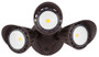 Bronze 30 Watt dimmable security light without sensor, SL-30W-50K-BZ-D