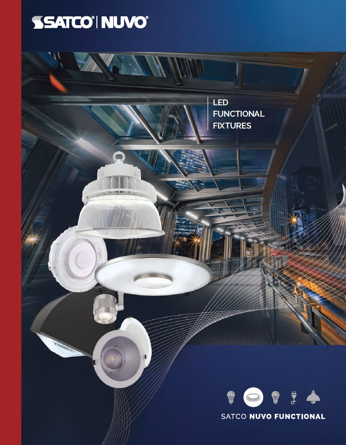 Satco Nuvo LED Functional Fixtures Catalog