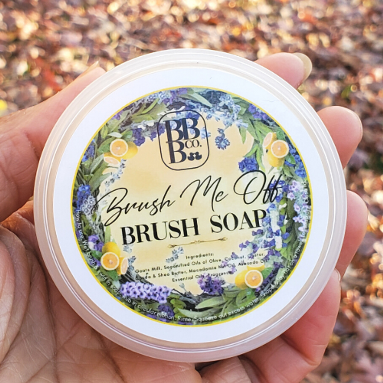 Limited! Lemon Lavender Brush Me Off Soap