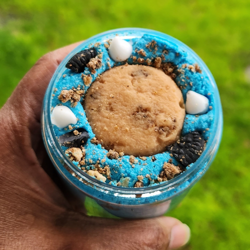 Cookie Monster Cookie Dough Foaming Whipped Sugar Scrub