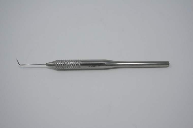 explorer #6, single end, hollow handle, hollow, explorer, probe, stainless steel, dental, dentist, surgical, medical, autoclave,