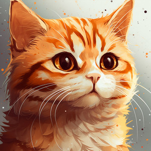 Ginger Cat paint by numbers Ginger Cat paint by numbers