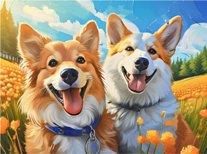 Corgi Selfie Corgi Selfie