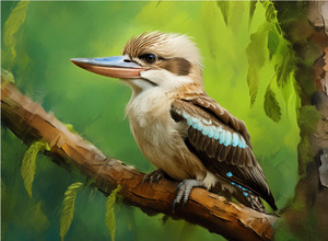 Blue Wing Kookaburra Blue Wing Kookaburra