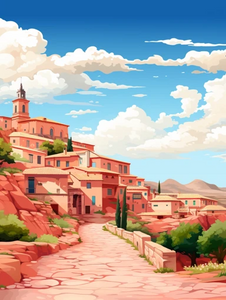 Mediterranean Town 4 Mediterranean Town 4