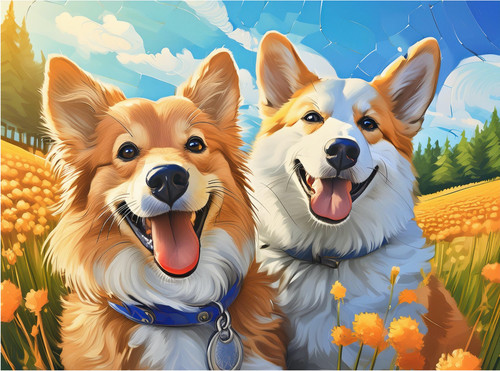 Corgi Selfie Corgi Selfie