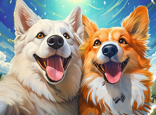 Corgi Selfie Corgi Selfie