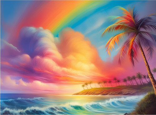 Rainbow and Waves Rainbow and Waves