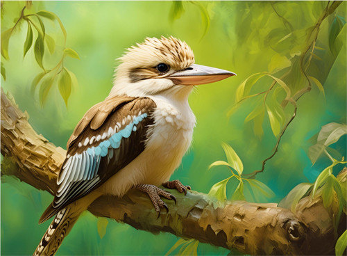 Blue Wing Kookaburra Blue Wing Kookaburra