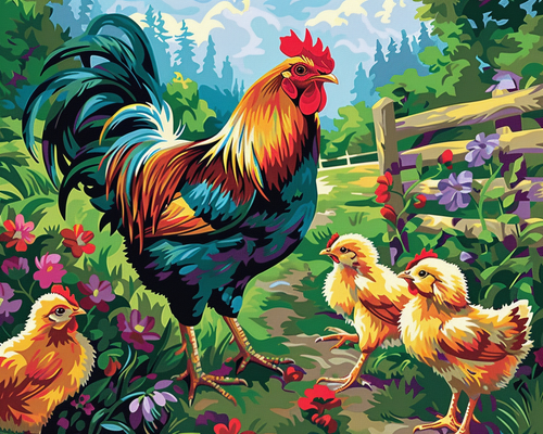 Roosters Family Roosters Family