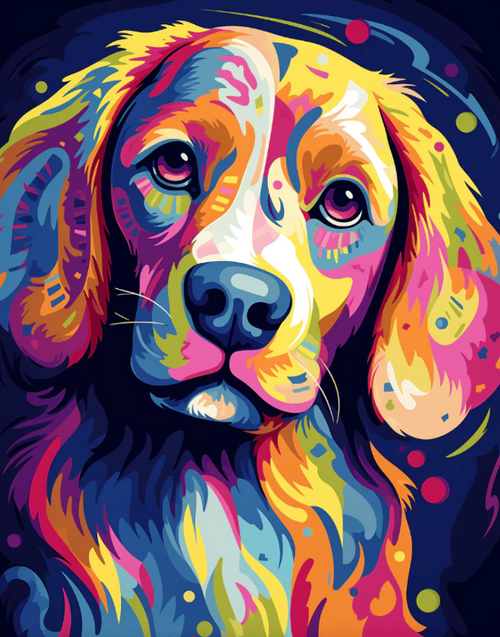 Colourful Beagle Colourful Beagle
