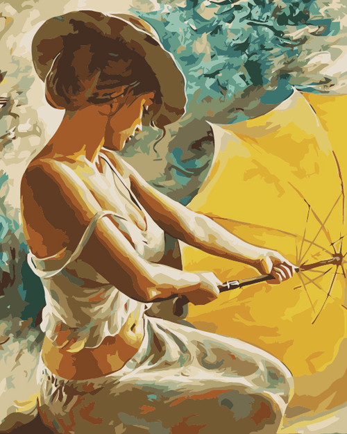 Lady with Umbrella Lady with Umbrella