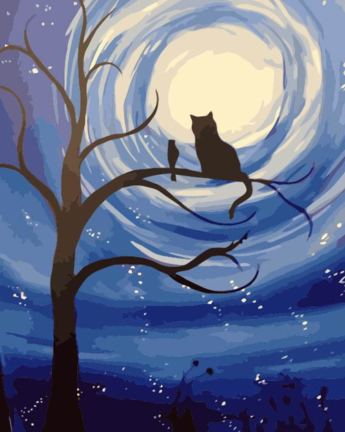 Evening Full Moon Evening Full Moon