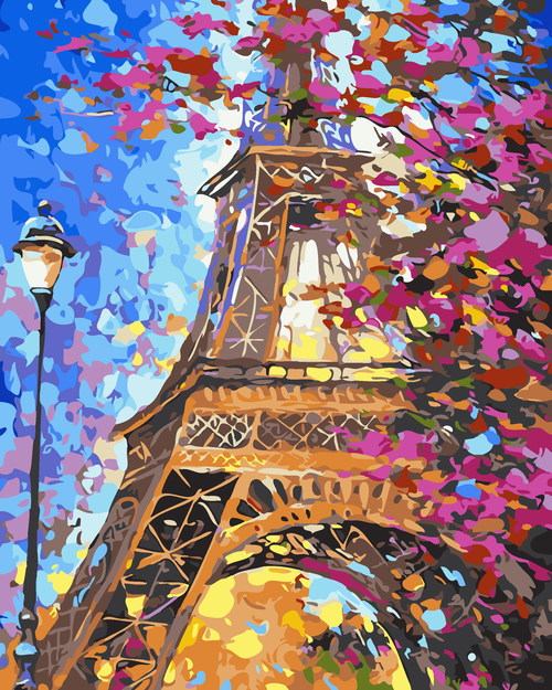 Blossom Eiffel Tower