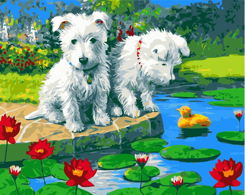 Lovely White Dogs Lovely White Dogs