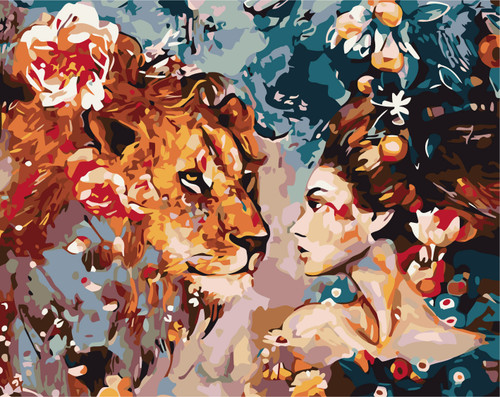 Natural Beauty Paint by Numbers Kit Natural Beauty Paint by Numbers Kit