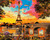 Sunset Paris Paint by Numbers Sunset Paris Paint by Numbers