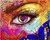 Colourful Eye and Butterfly Paint by Numbers Colourful Eye and Butterfly Paint by Numbers