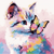 Rainbow Cat and Butterfly Rainbow Cat and Butterfly