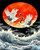 Cranes and Wave of Kanagawa Cranes and Wave of Kanagawa