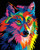 Colourful Wolf Colourful Wolf