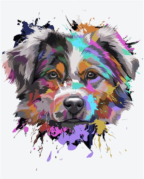 Artistic Shepherd Paint by Numbers Artistic Shepherd Paint by Numbers