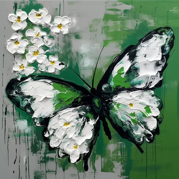 Butterfly on Canvas