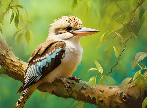 Blue Wing Kookaburra Blue Wing Kookaburra