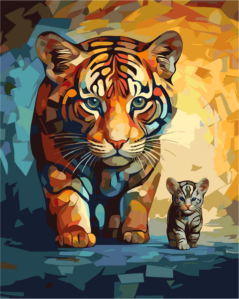 abstract animal style