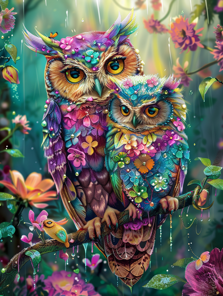 Couple Owls 5