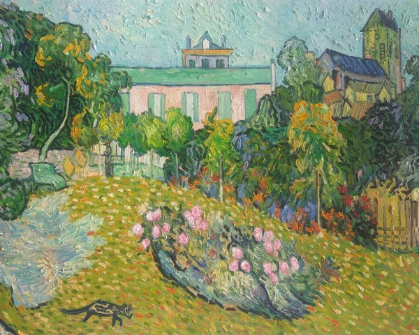 Daugbigny's Garden by Van Gogh Daugbigny's Garden by Van Gogh