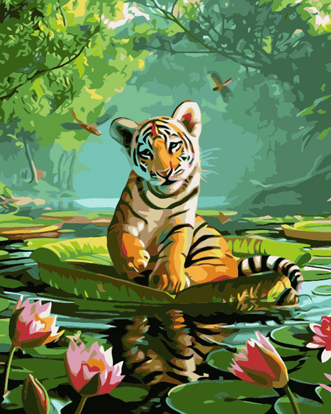 Lotus Cub Paint by Numbers Lotus Cub Paint by Numbers